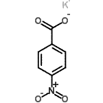 structure of CAS# 15922-01-7, Potassium 4-Nitrobenzoate;4-Nitrobenzoic Acid Potassium Salt