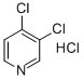 structure of CAS# 159732-45-3, 3,4-Dichloro-Pyridine Hydrochloride (1:1);Pyridine, 3,4-Dichloro-, Hydrochloride (9CI);3,4-DICHLOROPYRIDINE HYDROCHLORIDE;3,4-Dichloropyridine Hcl Salt