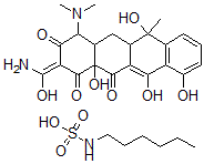 CAS#: 16063-82-4， Tetracycline Hexylsulfamate