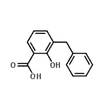 CAS 登录号：16122-06-8， 3-苄基-2-羟基苯甲酸