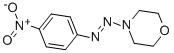 structure of CAS# 161265-61-8, 4-[2-(4-Nitrophenyl)Diazenyl]-Morpholine;4-[(4-NITROPHENYL)AZO]-MORPHOLINE