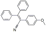 CAS#: 16143-89-8， 2-(4-Methoxyphenyl)-3,3-Diphenylacrylonitrile
