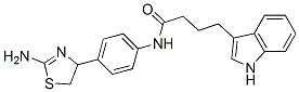 CAS#: 161806-43-5， N-[4-(2-Amino-4,5-Dihydro-1,3-Thiazol-4-Yl)Phenyl]-4-(1H-Indol-3-Yl)Butanamide