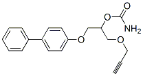 CAS#: 16222-55-2， 1-(4-Biphenylyloxy)-3-(2-Propynyloxy)-2-Propanol Carbamate