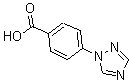 structure of CAS# 162848-16-0, 4-(1H-1,2,4-Triazol-1-Yl)-Benzoic Acid;Zinc00158898