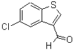 结构式 CAS# 16296-68-7, 5-氯-苯并[b]噻吩-3-甲醛