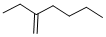 structure of CAS# 1632-16-2, 2-Ethyl-1-Hexene;3-Methyleneheptane;2-Ethylhex-1-Ene;2-Ethyl Hexene-1