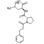 structure of CAS# 1634-90-8, 1-[(Benzyloxy)Carbonyl]-L-Prolyl-L-Leucine;2-[({1-[(<wbr>benzyloxy<wbr>)carbonyl<wbr>]-2-pyrro<wbr>lidinyl}c<wbr>arbonyl)a<wbr>mino]-4-m<wbr>ethylpent<wbr>anoic acid;Z-PRO-LEU-OH