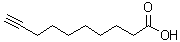 structure of CAS# 1642-49-5, 9-Decynoic Acid;9-Decynoic acid;Dec-9-ynoic acid;LMFA01030463