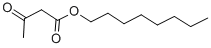 structure of CAS# 16436-00-3, Acetoacetic Acid n-Octyl Ester;3-Oxobutanoic Acid Octyl Ester;3-Ketobutyric Acid Octyl Ester
