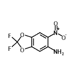CAS 登录号：1644-86-6， 2,2-二氟-6-硝基-1,3-苯并二氧戊环-5-胺