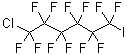 structure of CAS# 16486-97-8, 1-Chloro-1,1,2,2,3,3,4,4,5,5,6,6-Dodecafluoro-6-Iodohexane;1-Chloro-6-Iodododecafluorohexane;1-Chloro-6-iodoperfluorohexane;Perfluoro(1-chloro-6-iodohexane) 98%