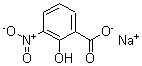 structure of CAS# 164915-53-1, 2-Hydroxy-3-Nitro-Benzoic Acid Sodium Salt (1:1);3-NITROSALICYLIC ACID SODIUM SALT 99+%;3-NITROSALICYLIC ACID SODIUM SALT;SODIUM 3-NITROSALICYLATE