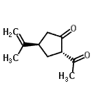 CAS#: 165067-79-8， (2S,4R)-2-Acetyl-4-Isopropenylcyclopentanone