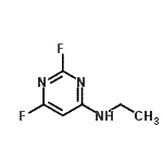 CAS 登录号：165258-60-6， N-乙基-2,6-二氟-4-嘧啶胺