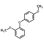 CAS#: 1655-72-7， 1-Methoxy-2-(4-Methoxyphenoxy)Benzene