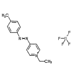 CAS#: 16600-21-8， 1-Ethyl-4-[(4-Methylphenyl)Diazenyl]Pyridinium Tetrafluoroborate