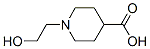 structure of CAS# 16665-18-2, 1-(2-Hydroxyethyl)Piperidine-4-Carboxylic Acid;1-(2-Hydroxyethyl)-4-Piperidinecarboxylic Acid;1-(2-Hydroxyethyl)Isonipecotic Acid