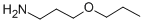structure of CAS# 16728-59-9, 3-N-Propoxypropylamine;3-Propoxypropylamine;1-Propanamine, 3-Propoxy-;3-Propoxy-1-Propanamine