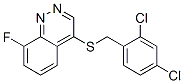 CAS#: 1683-34-7， 4-[(2,4-Dichlorophenyl)Methylsulfanyl]-8-Fluoro-Cinnoline