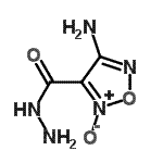 CAS#: 168332-40-9， 4-Amino-1,2,5-Oxadiazole-3-Carbohydrazide 2-Oxide