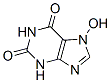 CAS#: 16870-90-9， 3,7-Dihydro-7-Hydroxy-1H-Purine-2,6-Dione