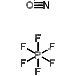 structure of CAS# 16921-91-8, Nitrosonium Hexafluorophosphate;Nitrosonium hexafluorophosphate;Nitrosonium hexafluorophosphate 98%;Nitrosyl hexafluorophosphate