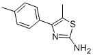 structure of CAS# 16942-66-8, 5-Methyl-4-(4-Methylphenyl)-1,3-Thiazol-2-Amine;5-Methyl-4-(4-Methylphenyl)Thiazol-2-Amine;5-Methyl-4-(4-Methylphenyl)-2-Thiazolamine;[5-Methyl-4-(4-Methylphenyl)Thiazol-2-Yl]Amine