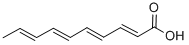 structure of CAS# 17016-39-6, 2,4,6,8-Decatetraenoic Acid;Deca-2,4,6,8-Tetraenoic Acid;2,4,6,8-Decatetraenoic Acid;Nsc88147