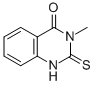 structure of CAS# 1705-09-5, 2,3-Dihydro-3-Methyl-2-Thioxo-4(1H)-Quinazolinone;3-Methyl-2-Thioxo-1H-Quinazolin-4-One;Eu-0034443;Zinc03886416