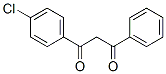 结构式 CAS# 17059-59-5, 1-(4-氯苯基)-3-苯基-丙烷-1,3-二酮