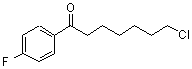 结构式 CAS# 17135-47-6, 7-氯-1-(4-氟苯基)-1-庚酮