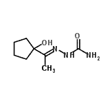 CAS#: 17161-01-2， (2E)-2-[1-(1-Hydroxycyclopentyl)Ethylidene]Hydrazinecarboxamide