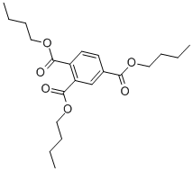 structure of CAS# 1726-23-4, Trimellitic Acid Tri-n-Butyl Ester;Benzene-1,2,4-Tricarboxylic Acid Tributyl Ester;Trimellitic Acid Tri-N-Butyl Ester