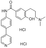 structure of CAS# 172854-55-6, 3-(3-Dimethylaminopropyl)-4-Hydroxy-N-(4-Pyridin-4-Ylphenyl)Benzamide Hydrochloride;3-(3-Dimethylaminopropyl)-4-Hydroxy-N-[4-(4-Pyridyl)Phenyl]Benzamide Hydrochloride;Gr 55562;Gr-55562