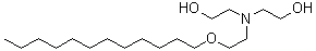CAS#: 1733-93-3， 2,2'-[2-(Dodecyloxy)Ethyl]Imino]Bis-Ethanol