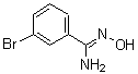 structure of CAS# 173406-70-7, 3-Bromo-N'-Hydroxybenzenecarboximidamide;(3-bromophenyl)(hydroxyimino)methylamine;(E)-3-BROMO-N'-HYDROXYBENZIMIDAMIDE;3-Bromobenzamidoxime