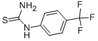 structure of CAS# 1736-72-7, N-[4-(Trifluoromethyl)Phenyl]-Thiourea;1-[4-(Trifluoromethyl)Phenyl]-2-Thiourea 97%;1-[4-(Trifluoromethyl)Phenyl]-2-Thiourea97%;Alpha,Alpha,Alpha-Trifluoro-P-Tolylthiourea