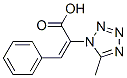 CAS#: 1738-50-7， 2-(5-Methyltetrazol-1-Yl)-3-Phenyl-Prop-2-Enoate