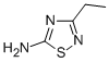 structure of CAS# 17467-41-3, 3-Ethyl-1,2,4-Thiadiazol-5-Amine;5-AMINO-3-ETHYL-1,2,4-THIADIAZOLE;3-Ethyl-1,2,4-Thiadiazol-5-Amine