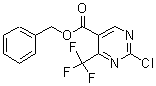 结构式 CAS# 175137-29-8, 2-氯-4-(三氟甲基)-5-嘧啶羧酸苄酯