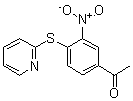 CAS#: 175137-44-7， 1-[3-Nitro-4-(2-Pyridinylthio)Phenyl]-Ethanone