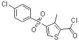 CAS#: 175137-66-3， 4-[(4-Chlorophenyl)Sulfonyl]-3-Methyl-2-Thiophenecarbonylchloride