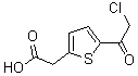 CAS 登录号：175203-15-3， 5-(2-氯乙酰基)-2-噻吩乙酸