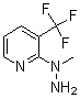 structure of CAS# 175205-68-2, 2-(1-Methylhydrazinyl)-3-(Trifluoromethyl)-Pyridine;N-[3-(Trifluoromethyl)Pyridin-2-Yl]-N-Methylhydrazine;N-Methyl-N-[3-(Trifluoromethyl)Pyridin-2-Yl]Hydrazine;1-METHYL-1-[3-(TRIFLUOROMETHYL)-2-PYRIDYL]HYDRAZINE