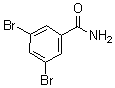 结构式 CAS# 175205-85-3, 3,5-二溴苯甲酰胺