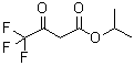 结构式 CAS# 175230-50-9, 4,4,4-三氟-3-氧代丁酸异丙酯
