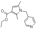 CAS#: 175276-53-6， 2,5-Dimethyl-1-(4-Pyridinylmethyl)-1H-Pyrrole-3-carboxylic Acid Ethyl Ester