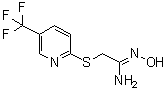 CAS#: 175277-05-1， N'-Hydroxy-2-{[5-(Trifluoromethyl)-2-Pyridinyl]Sulfanyl}Ethanimidamide