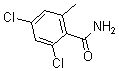 structure of CAS# 175278-27-0, 2,4-Dichloro-6-Methyl-Benzamide;2,4-Dichloro-6-Methylbenzamide 98%;2,4-DICHLORO-6-METHYLBENZAMIDE